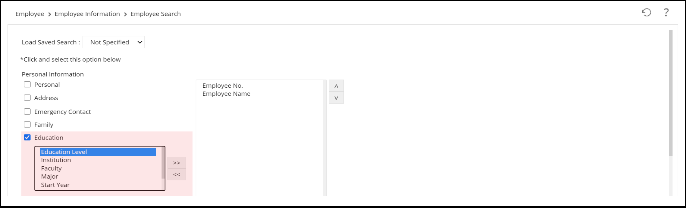 Employee Search